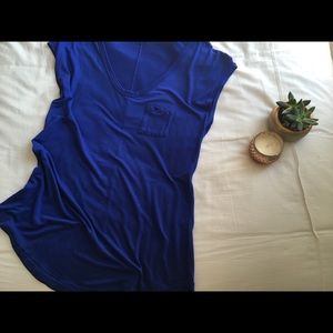 Royal blue, Gap, Small shirt.